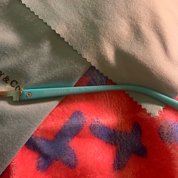 Tiffany Sunglasses Blue and Diamond Key - Picture 4 of 6